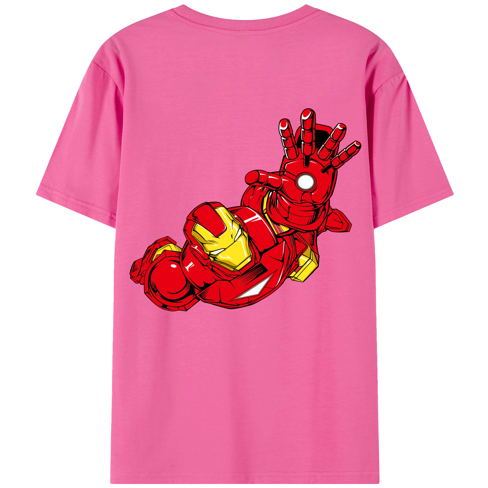 （画像用） アベンジャーズ The Avengers レディース半袖Tシャツ(バックプリント)